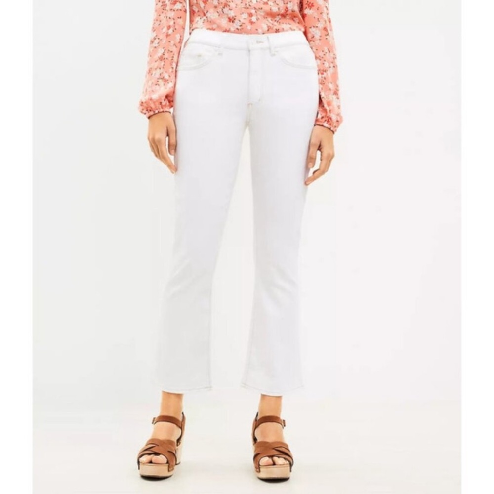 LOFT Modern Kick Crop Pants Size 30/10